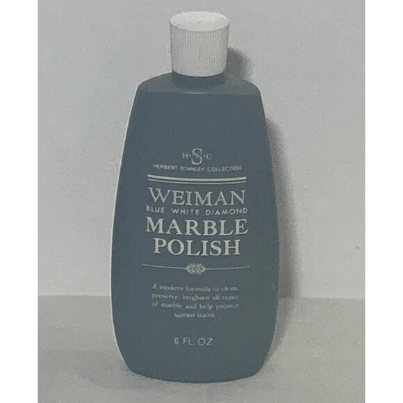 New Weiman Blue White Diamond Marble Polish Clean Preserve Brighten - Picture 1 of 3